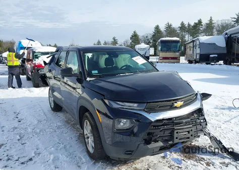 2021 Chevrolet Trailblazer Awd Ls from USA, damaged, VIN KL79MNSL5MB061495